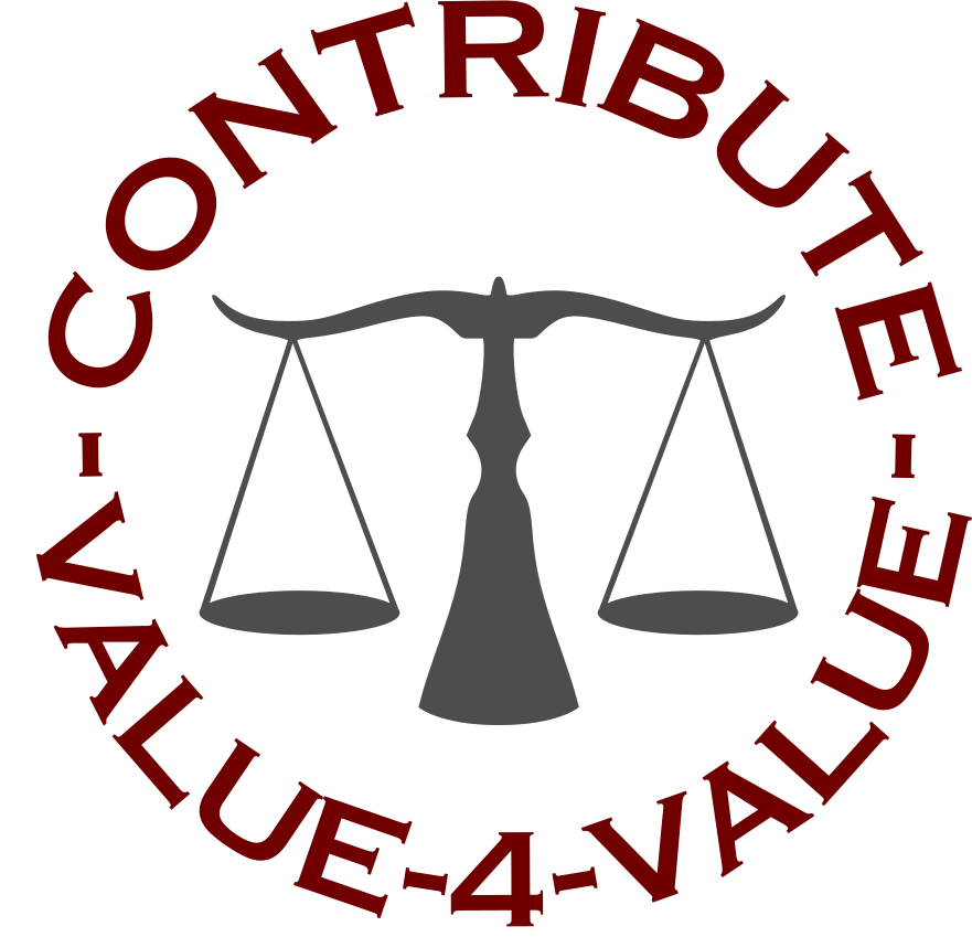 Contribute Value 4 Value circle around scale