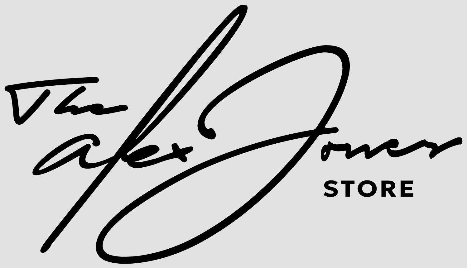 The Alex Jones Store signature logo